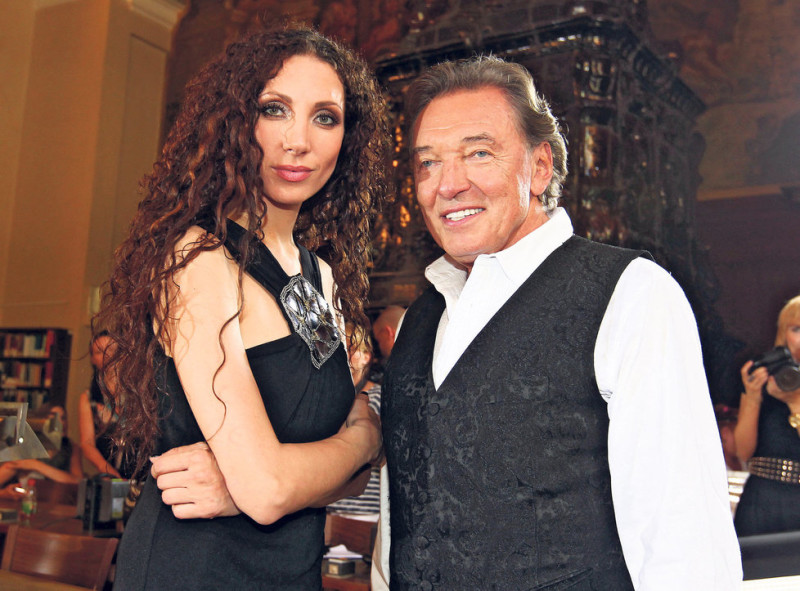 Olga Lounová a Karel Gott